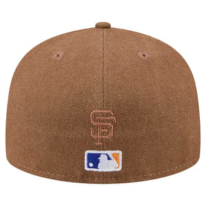 59Fifty San Francisco Giants New Era Logo Scribble Fitted Hat - Gray UV