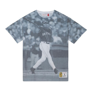 Mitchell & Ness Ken Griffey Jr. Graphic T-Shirt - Gray