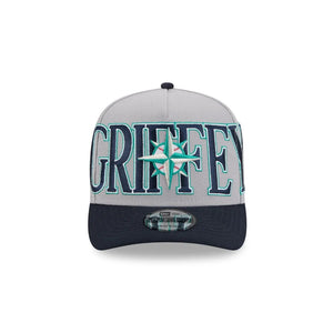 9Fifty A-Frame Snapback Seattle Mariners Ken Griffey Jr. Gray/Navy - Green UV