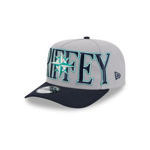 9Fifty A-Frame Snapback Seattle Mariners Ken Griffey Jr. Gray/Navy - Green UV