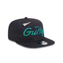 Load image into Gallery viewer, 9Fifty A-Frame Snapback Seattle Mariners Ken Griffey Jr. Navy - Green UV
