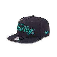 Load image into Gallery viewer, 9Fifty A-Frame Snapback Seattle Mariners Ken Griffey Jr. Navy - Green UV
