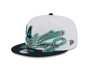 9Fifty Snapback Seattle Mariners Ken Griffey Jr. Signature Chrome/Navy - Gray UV