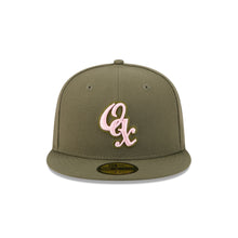 Load image into Gallery viewer, 59Fifty LMB x NEWERAMX Guerreros De Oaxaca Olive - Gray UV
