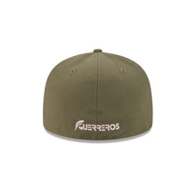 Load image into Gallery viewer, 59Fifty LMB x NEWERAMX Guerreros De Oaxaca Olive - Gray UV
