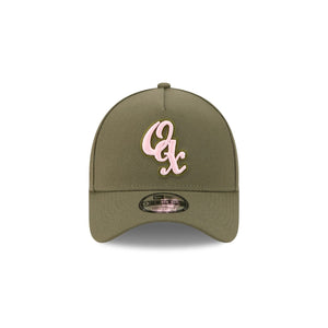 9Forty A-Frame Snapback LMB Guerreros de Oaxaca Olive - Grey UV