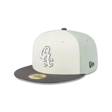 Load image into Gallery viewer, 59Fifty LMB x NEWERAMX Guerreros De Oaxaca White/Mint/Charcoal - Gray UV
