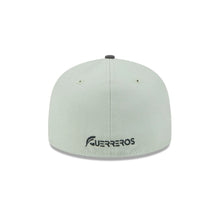 Load image into Gallery viewer, 59Fifty LMB x NEWERAMX Guerreros De Oaxaca White/Mint/Charcoal - Gray UV
