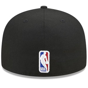 59Fifty Atlanta Hawks 2022 City Edition Black/Peach - Grey UV