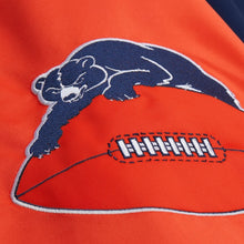 Load image into Gallery viewer, Mitchell &amp; Ness Men's Vintage Chicago Bears Throw it Back Heavyweight Satin Jacket - Navy
