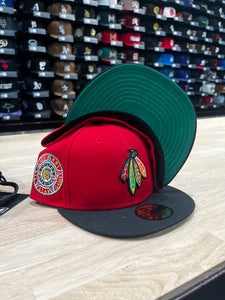 59Fifty NHL Chicago Blackhawks "Feathers" 1991 ASG 2-Tone - Green UV