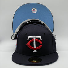 Load image into Gallery viewer, 59Fifty Minnesota Twins 1985 All-Star Game Navy - Sky Blue UV
