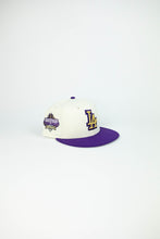 Load image into Gallery viewer, 59Fifty Los Angeles Dodgers 40th Anniversary Stadium 2-Tone Chrome/Purple - Grey UV [CHRISTOPHER.KICKS]
