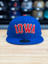 Load image into Gallery viewer, 59Fifty 2026 MiLB Field of Dreams Iowa Cubs Blue - Grey UV
