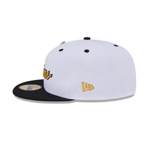 59Fifty Day Cleveland Indians 70th Anniversary 2-Tone White/Black - Gray UV