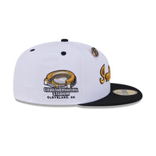 Load image into Gallery viewer, 59Fifty Day Cleveland Indians 70th Anniversary 2-Tone White/Black - Gray UV
