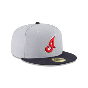 59Fifty Cleveland Indians 2002 Cooperstown Collection - Gray UV