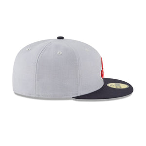 59Fifty Cleveland Indians 2002 Cooperstown Collection - Gray UV