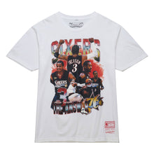 Load image into Gallery viewer, Mitchell &amp; Ness HWC Philadelphia 76ers Allen Iverson T-Shirt - White
