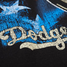 Load image into Gallery viewer, Men&#39;s Jackie Robinson Black Brooklyn Dodgers Cooperstown Collection Batter&#39;s Eye T-Shirt
