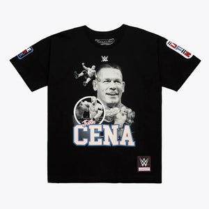 Men's Mitchell & Ness WWE John Cena Farewell Tour T-Shirt - Black