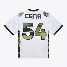 Load image into Gallery viewer, Men&#39;s Mitchell &amp; Ness John Cena White/Camo WWE Chain Gang Legacy Jersey
