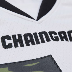 Men's Mitchell & Ness John Cena White/Camo WWE Chain Gang Legacy Jersey