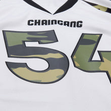 Load image into Gallery viewer, Men&#39;s Mitchell &amp; Ness John Cena White/Camo WWE Chain Gang Legacy Jersey
