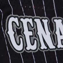 Load image into Gallery viewer, Men&#39;s Mitchell &amp; Ness John Cena Black WWE Chain Gang Final Seconds Baseball Jersey
