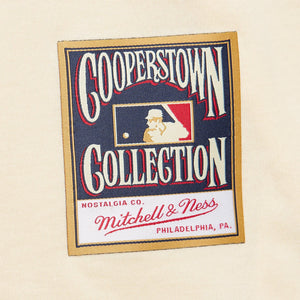 Mitchell & Ness Brooklyn Dodgers Jackie Robinson Vintage Collage T-Shirt - Cream