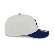 Load image into Gallery viewer, 59Fifty Los Angeles Dodgers New Era Chrome 2T Tonal Floral Pre Curved Fitted Hat - Green UV
