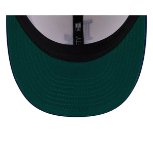 59Fifty Los Angeles Dodgers New Era Chrome 2T Tonal Floral Pre Curved Fitted Hat - Green UV