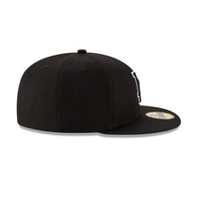 Load image into Gallery viewer, 59Fifty Los Angeles Dodgers MLB Basic Black w/Outline - Grey UV

