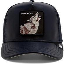 Load image into Gallery viewer, [Lone Wolf] - Goorin Bros &quot;Shleather Wolf&quot; Adjustable Trucker Hat

