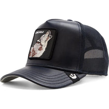 Load image into Gallery viewer, [Lone Wolf] - Goorin Bros &quot;Shleather Wolf&quot; Adjustable Trucker Hat

