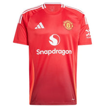 Load image into Gallery viewer, Adidas 2024/2025 Manchester United Home Men&#39;s Aeroready Replica Soccer Jersey
