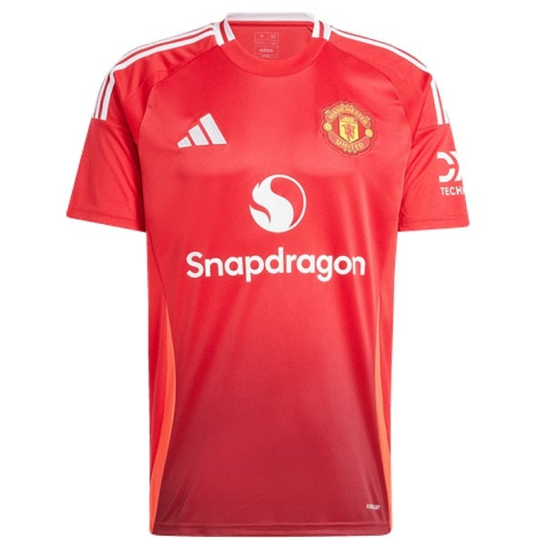 Adidas 2024/2025 Manchester United Home Men's Aeroready Replica Soccer Jersey