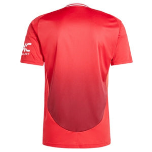 Adidas 2024/2025 Manchester United Home Men's Aeroready Replica Soccer Jersey