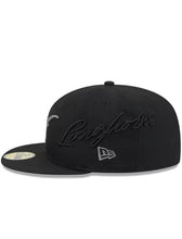 Load image into Gallery viewer, 59Fifty New Era Texas Longhorns Side Script Black - Grey UV
