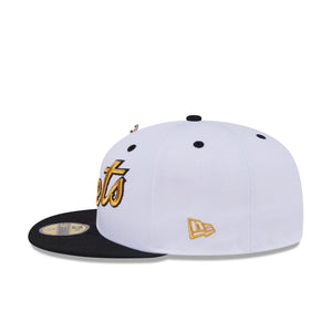 59Fifty Day New York Mets 70th Anniversary 2-Tone White/Black - Gray UV