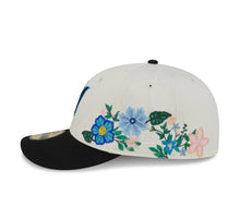 Load image into Gallery viewer, 59Fifty Miami Marlins New Era Chrome 2T Tonal Floral Pre Curved Fitted Hat - Green UV

