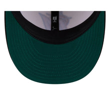 Load image into Gallery viewer, 59Fifty Miami Marlins New Era Chrome 2T Tonal Floral Pre Curved Fitted Hat - Green UV

