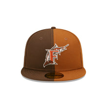 Load image into Gallery viewer, 59Fifty 1997 World Series Florida Marlins Split Walnut/Brown - Rust UV
