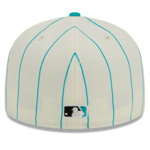 59Fifty Miami Marlins Retro City White/Teal - Gray UV