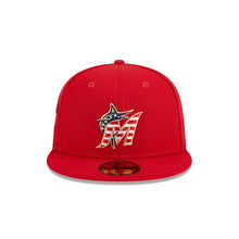 Load image into Gallery viewer, 59Fifty Miami Marlins 4th of July Onfield x New Era Red - Black UV

