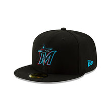Load image into Gallery viewer, Miami Marlins Authentic Collection 59Fifty Fitted On-Field - Black UV
