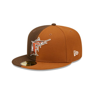 59Fifty 1997 World Series Florida Marlins Split Walnut/Brown - Rust UV