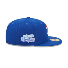 Load image into Gallery viewer, 59Fifty New York Mets Comic Cloud 1986 World Series Royal - Icy Blue UV
