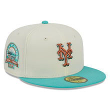 Load image into Gallery viewer, 59Fifty New York Mets City Icon 2-Tone White/Teal - Grey UV
