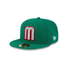Load image into Gallery viewer, 59Fifty New Era Mexico World Baseball Classic Hidden Hit Green - Grey UV

